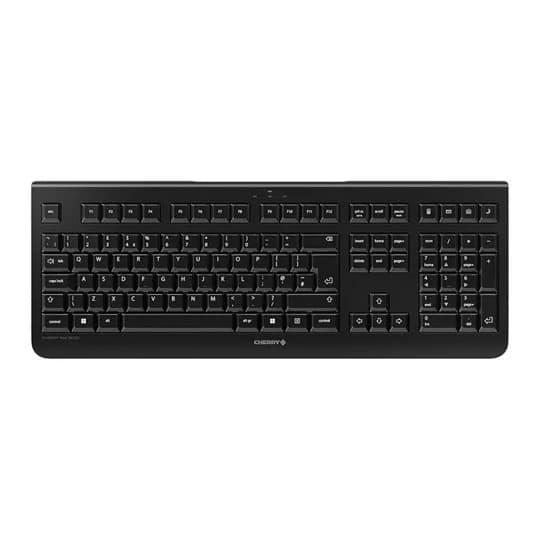 CHERRY KW 3000 Black Low-Noise Wireless Keyboard + FREE Wireless Mouse