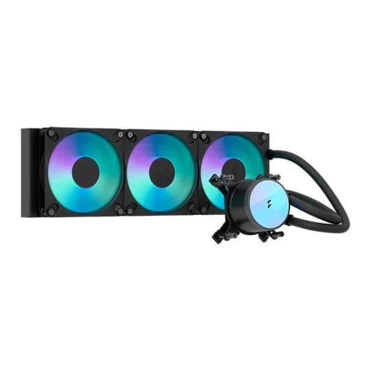Fractal Design Radius 360 RGB All-in-One Liquid CPU Cooler - Black - FD-W-RA1-3602