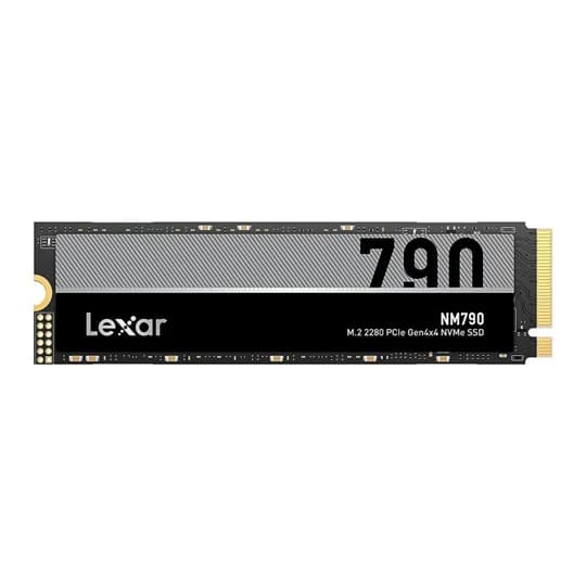 Lexar NM790 4TB SSD PCIe Gen4 M.2 SSD - 7400 MB/s read and 6500 MB/s write - LNM790X004T-RNNNG