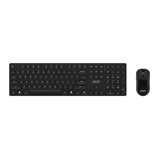 MSI FORGE K210 Black Wireless UK Keyboard & Mouse Combo