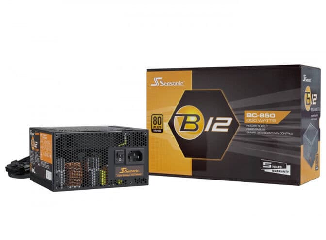 Seasonic Core BC-850 850W ATX 3.1 PCIe 5.1 80 Plus Bronze Power Supply