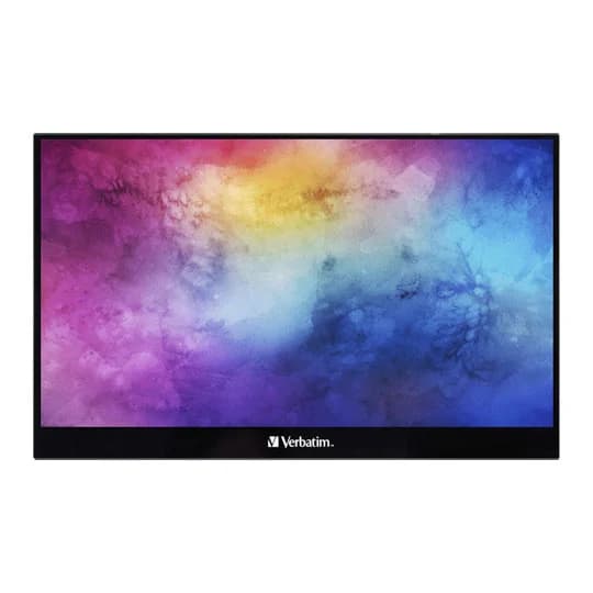 Verbatim 17.3" Full HD IPS Portable FHD Touchscreen Monitor HDMI/USB-C PC/MAC