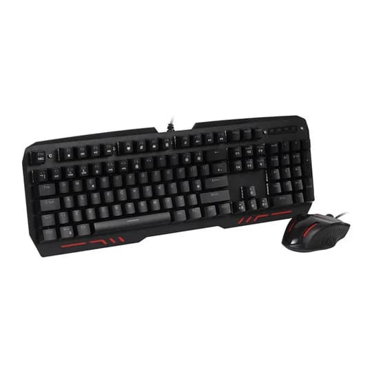 Xclio TEAMWOLF Z10 Mechanical RGB Gaming Keyboard Blue Switch and Mouse Combo Set