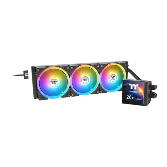 Thermaltake 360mm MAGFloe 360 Ultra ARGB Sync Black All-in-One CPU Hydro Cooler - CL-W432-PL12SW-A