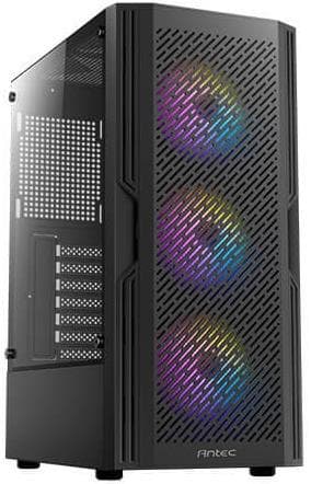 Antec AX20 ATX Mid Tower Gaming PC Case - Black - 0-761345-10060-1