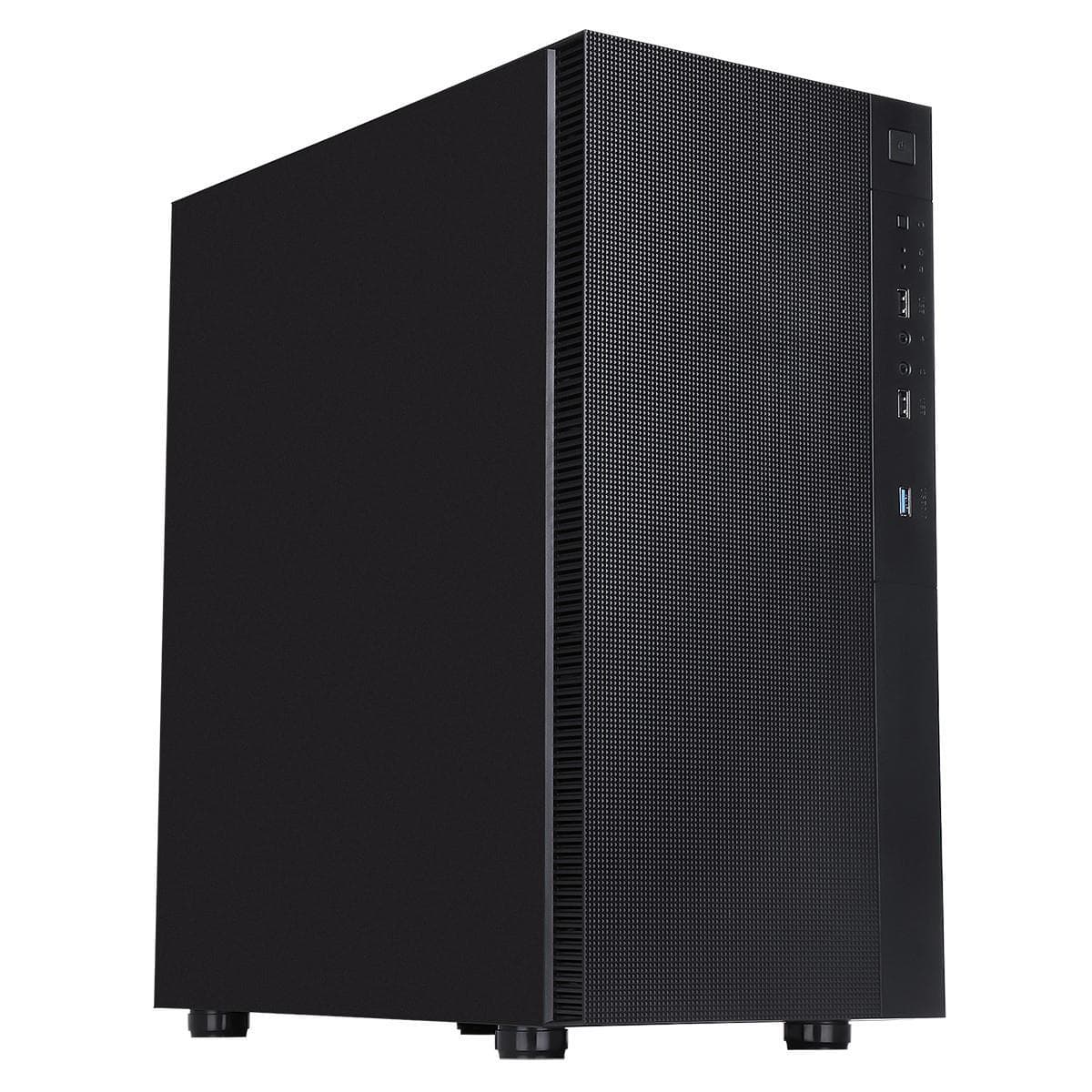 CiT Silent ES ATX Mid-Tower PC Case - Black