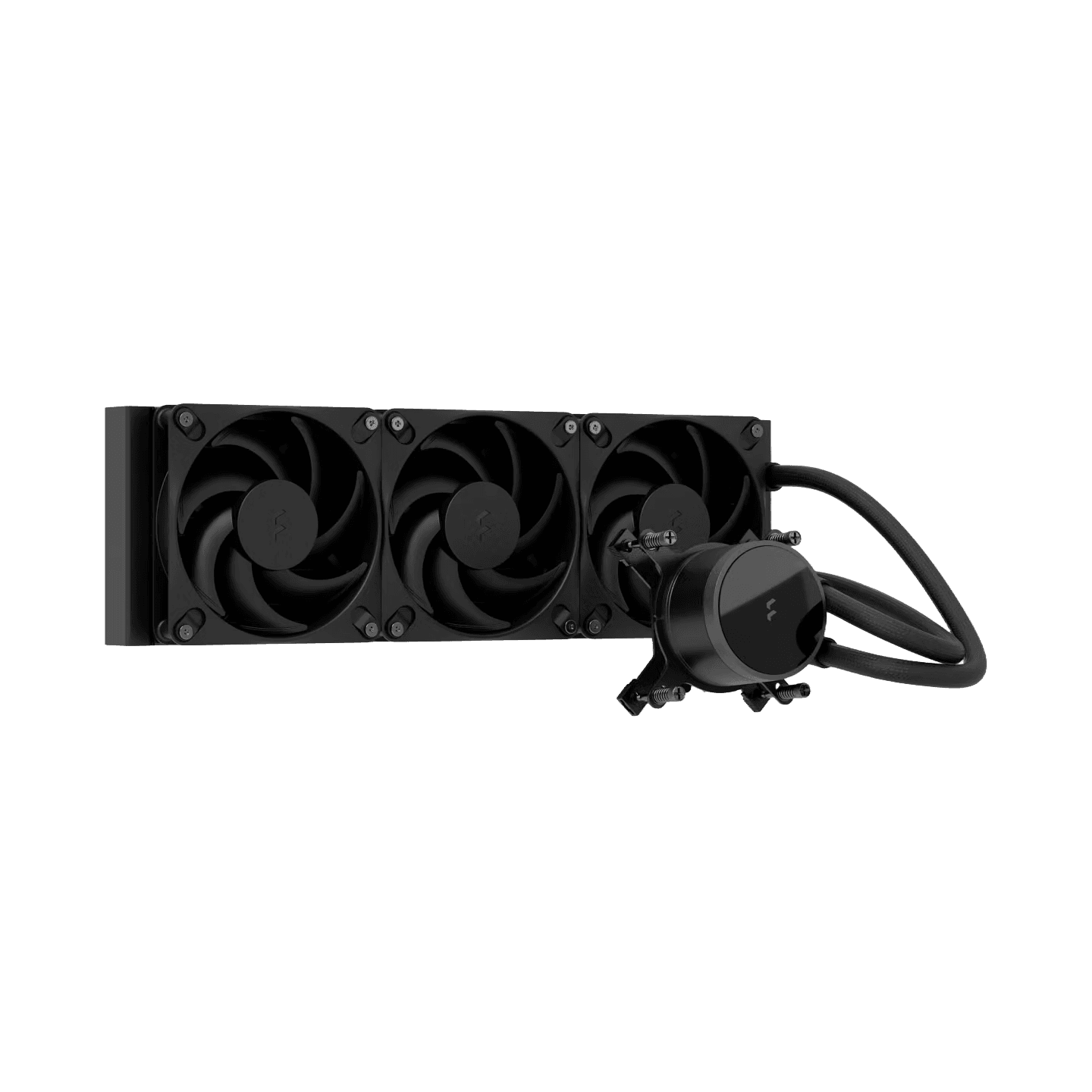 Fractal Design Radius 360 AIO CPU Cooler, Black