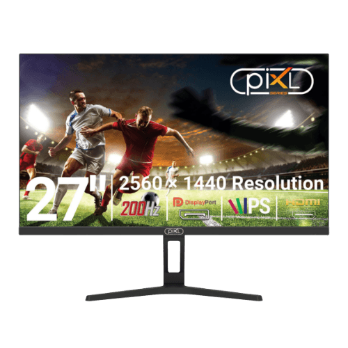 piXL X-Series GS27QIDPHA 27" QHD IPS Gaming Monitor 200Hz 2560 x 1440 1ms