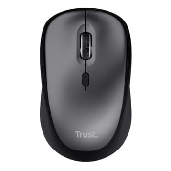 Trust Yvi+ Silent Right-hand Wireless Optical 1600 DPI Mouse - Black