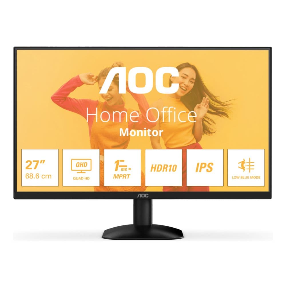 AOC B3 Q27B35E 27" Quad HD IPS 75Hz 4ms HDR10 Adaptive-Sync Monitor