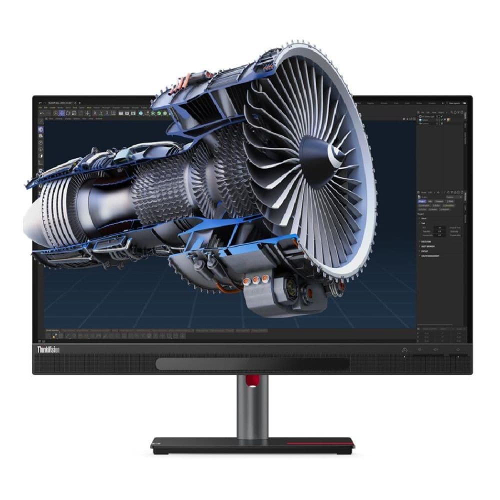 Lenovo ThinkVision 27" IPS 4K Ultra HD DisplayPort HDMI Dual Frame Height Adjustable 3D Monitor with Speakers