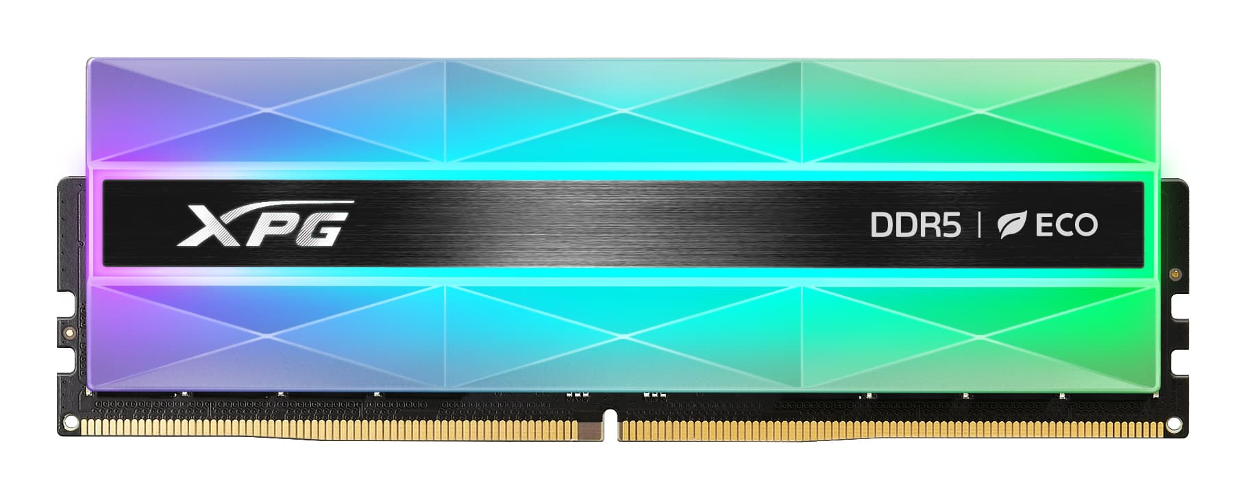 ADATA XPG Lancer Neon RGB 32GB (2x16GB) 6400MHz CL32 DDR5 XMP EXPO Memory Kit - AX5U6400C3216G-DCLANRSG