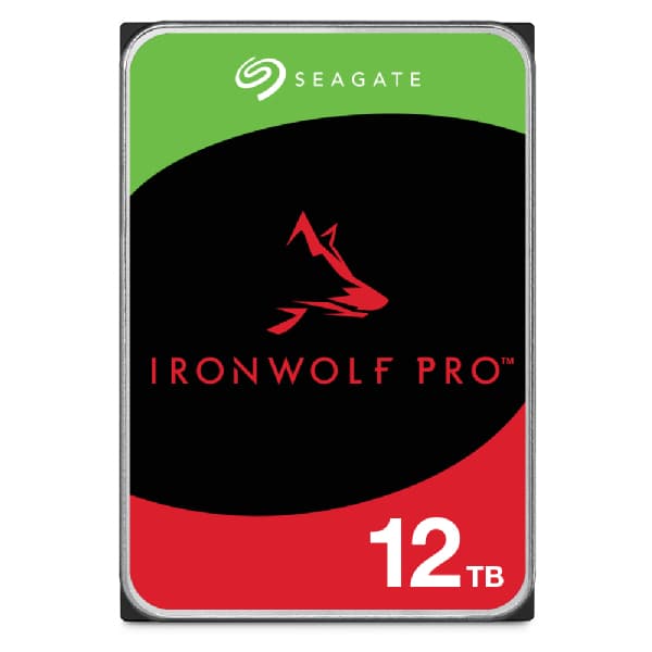 Seagate Ironwolf Pro 12TB 7200RPM 128MB SATA 6b/s 3.5" Hard Drive - ST12000NT001