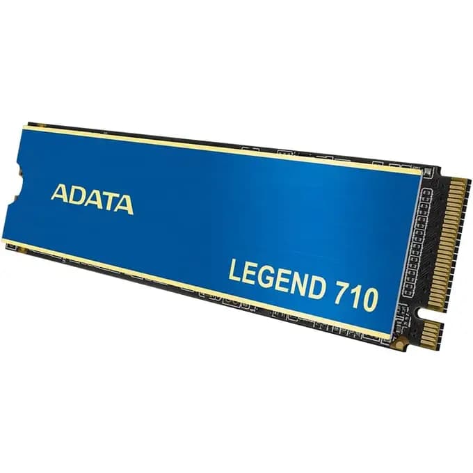 ADATA 1TB Legend 710 M.2 NVMe Gen3 SSD, M.2 2280, PCIe 3.0, 3D NAND, R/W 2400/1800 MB/s - ALEG-710-1TCS