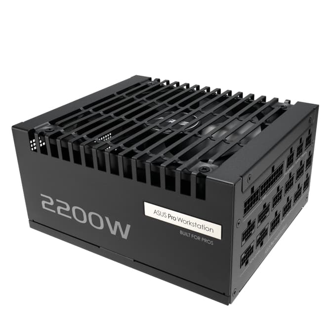 ASUS Pro WS 2200W Platinum ATX 3.1 Power Supply for Workstation & AI Systems