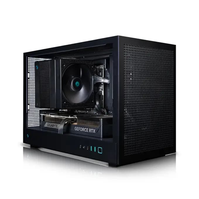AWD-IT CH260 AMD Ryzen 5 9600X 5.3GHz RTX 5070 Ti 16GB Mini PC for Gaming