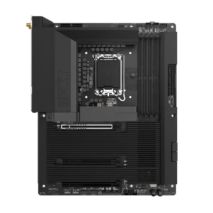 NZXT N7 Z890 Matte Black Intel ATX DDR5 WIFI 7 Motherboard LGA 1851 - N7-Z89XT-B1