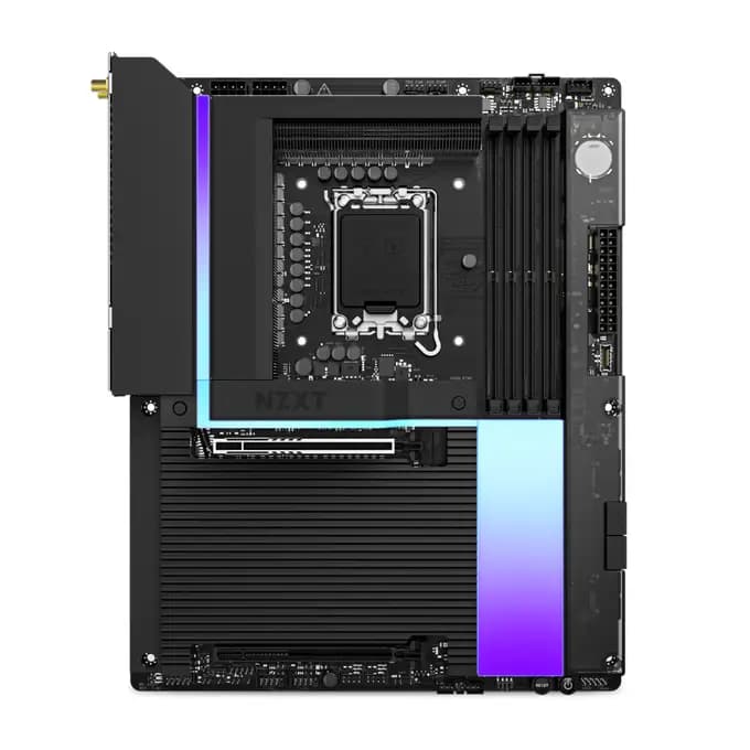 NZXT N9 Z890 Matte Black Intel ATX DDR5 WIFI 7 Motherboard LGA 1851 - N9-Z89XT-B1