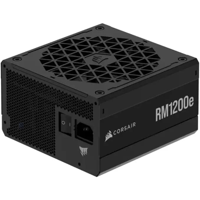 Corsair RM1200e 1200W 80+ Platinum Fully Modular ATX 3.1 PCIe 5.1 Power Supply with ThermalProtect - Black