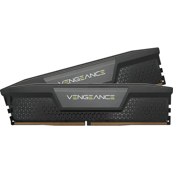 Corsair Vengeance 32GB (2x16GB) DDR5 6000MHz CL38 Desktop Memory Kit – Black- CMK32GX5M2B6000C38