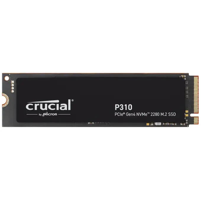 Crucial P310 2TB PCIe M.2 Gen 4 NVMe SSD - Read 7100MB/s Write 6000MB/s - CT2000P310SSD8