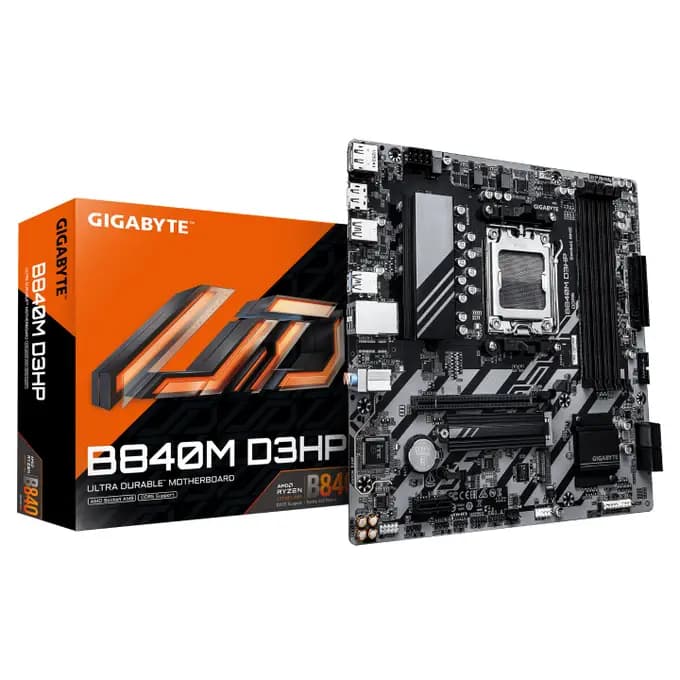 Gigabyte B840M D3HP AM5 B840 Micro-ATX Motherboard - DDR5