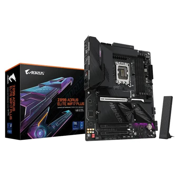 Gigabyte Z890 AORUS ELITE WIFI7 PLUS LGA 1851 Z890 ATX Motherboard - DDR5, WIFI 7