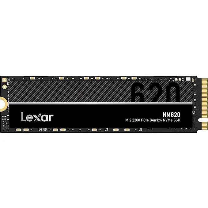 Lexar NM620 2TB PCIe Gen3 M.2 SSD - 3500 MB/s Read and 3000 MB/s Write - LNM620X002T-RNNNG