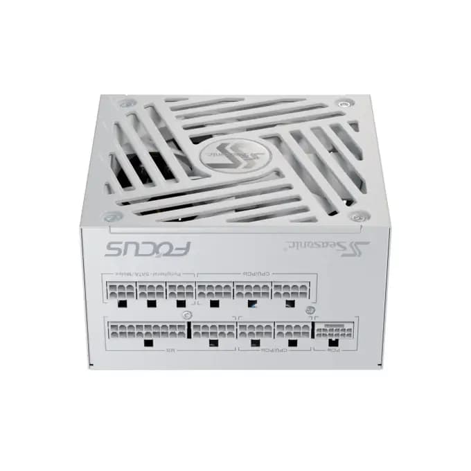 Seasonic Focus GX-850 850w ATX 3.1 80 Gold Modular Power Supply - White - FOCUS-GX-850-V4-WHITE