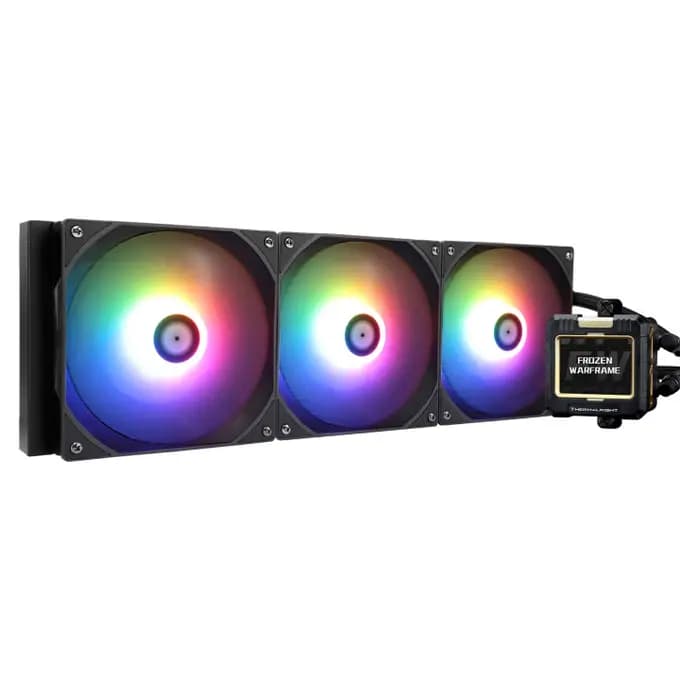 Thermalright Frozen Warframe 420 ARGB Black All In One CPU Cooler - 420mm - COO-TLR-04549