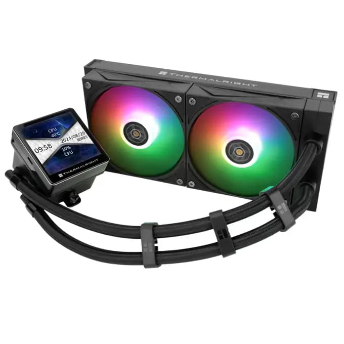 Thermalright Grand Vision 240 ARGB Black All In One CPU Cooler - 240mm - COO-TLR-03751