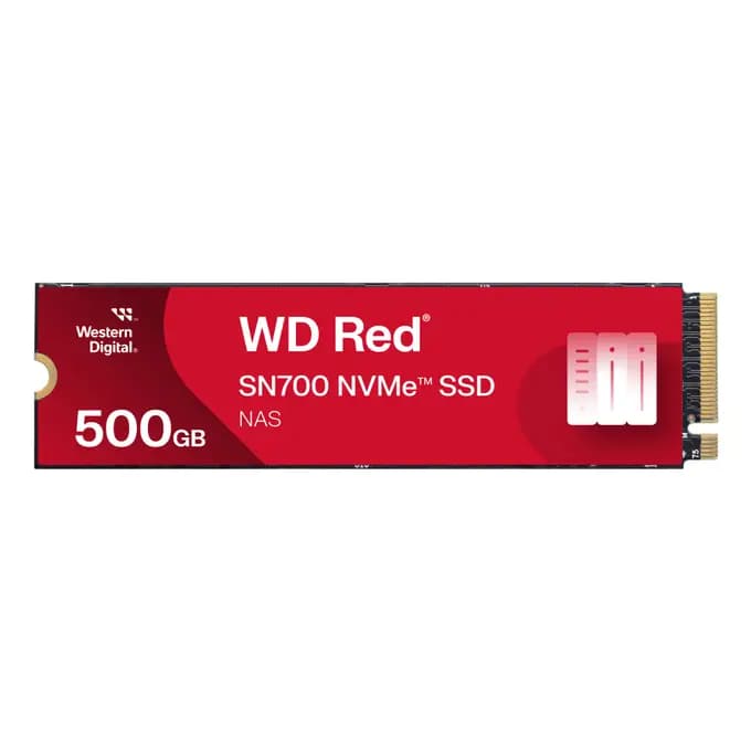 Western Digital WD Red SN700 500GB Gen3 M.2 NVMe 3430MB/s 2600MB/s - WDS500G1R0C-68BDK0