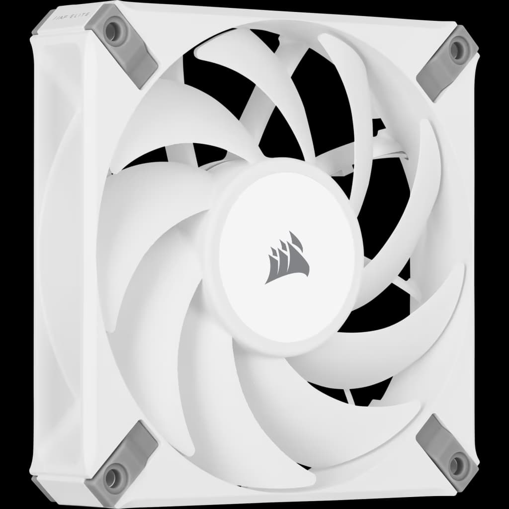 Corsair AF120 ELITE High-Performance 120mm PWM Fluid Dynamic Bearing Fan - White