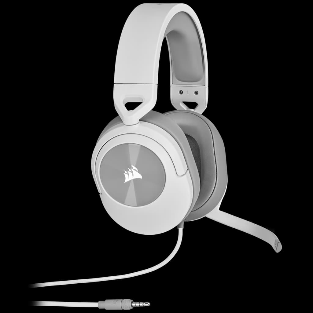 Corsair HS55 SURROUND Wired Gaming Headset - White (EU)