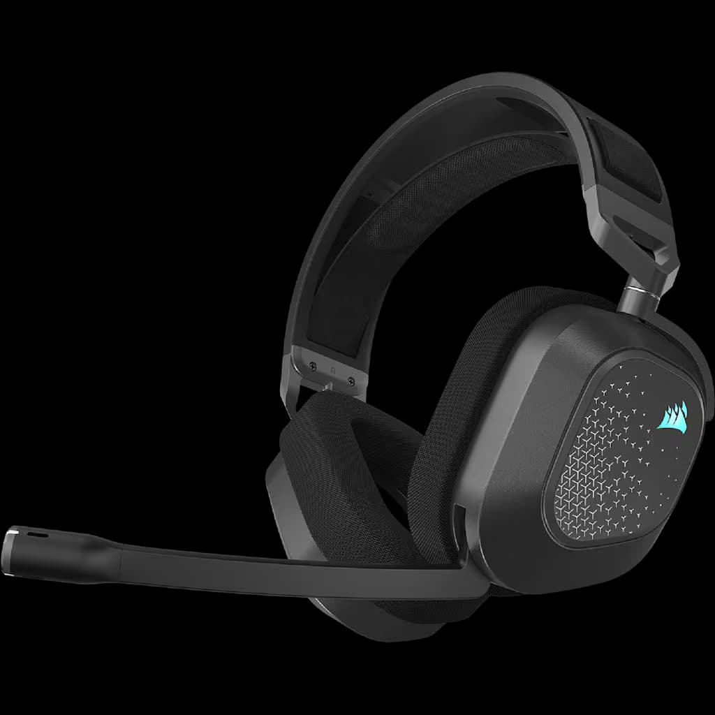 Corsair HS80 v2 MAX Wireless Gaming Headset, Steel Gray