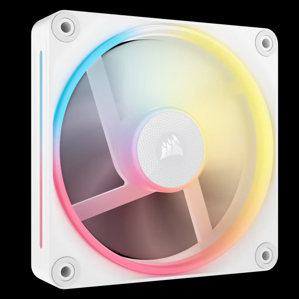 Corsair iCUE LINK LX120-R RGB 120mm PWM Reverse Fan Expansion - White