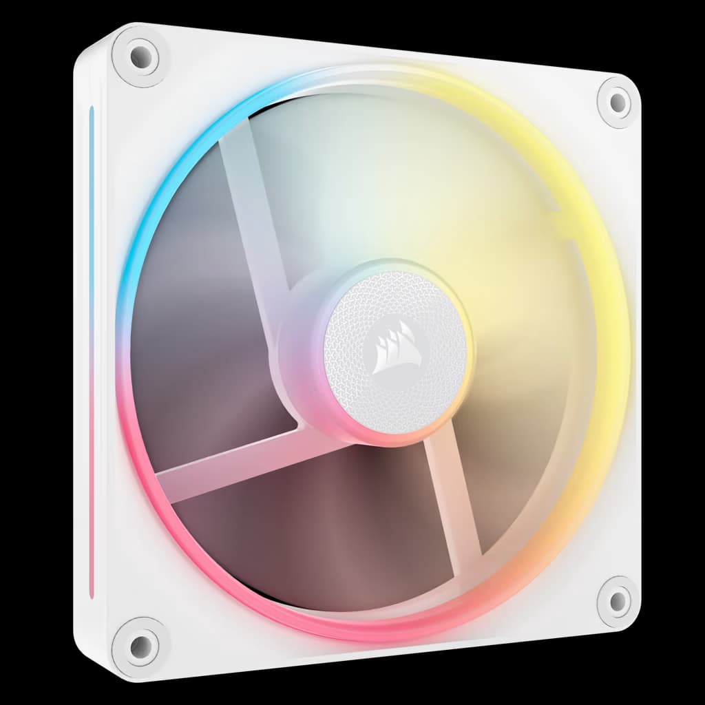 Corsair iCUE LINK LX140-R RGB 140mm PWM Reverse Fan Expansion - White