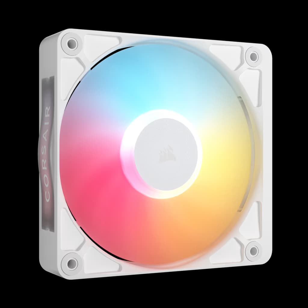 Corsair iCUE LINK RX120 II RGB PWM PC Fan Expansion - White