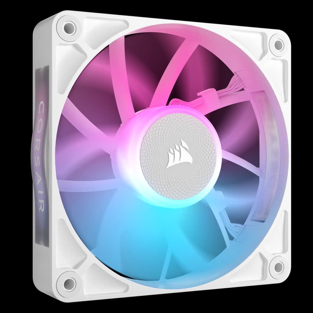 Corsair iCUE LINK RX120 RGB 120mm PWM Single Fan Expansion - White