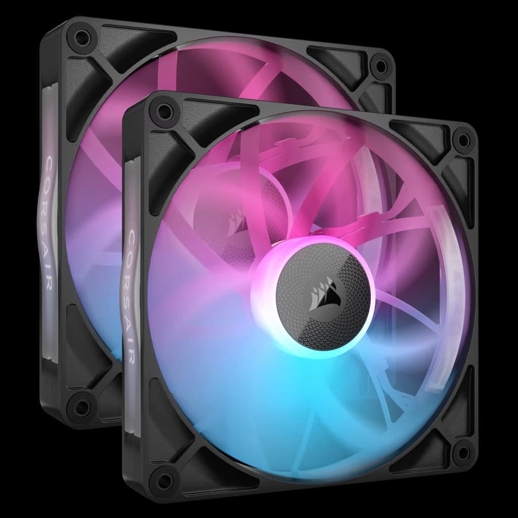 Corsair iCUE LINK RX140 RGB 140mm PWM Fan Twin Starter Kit