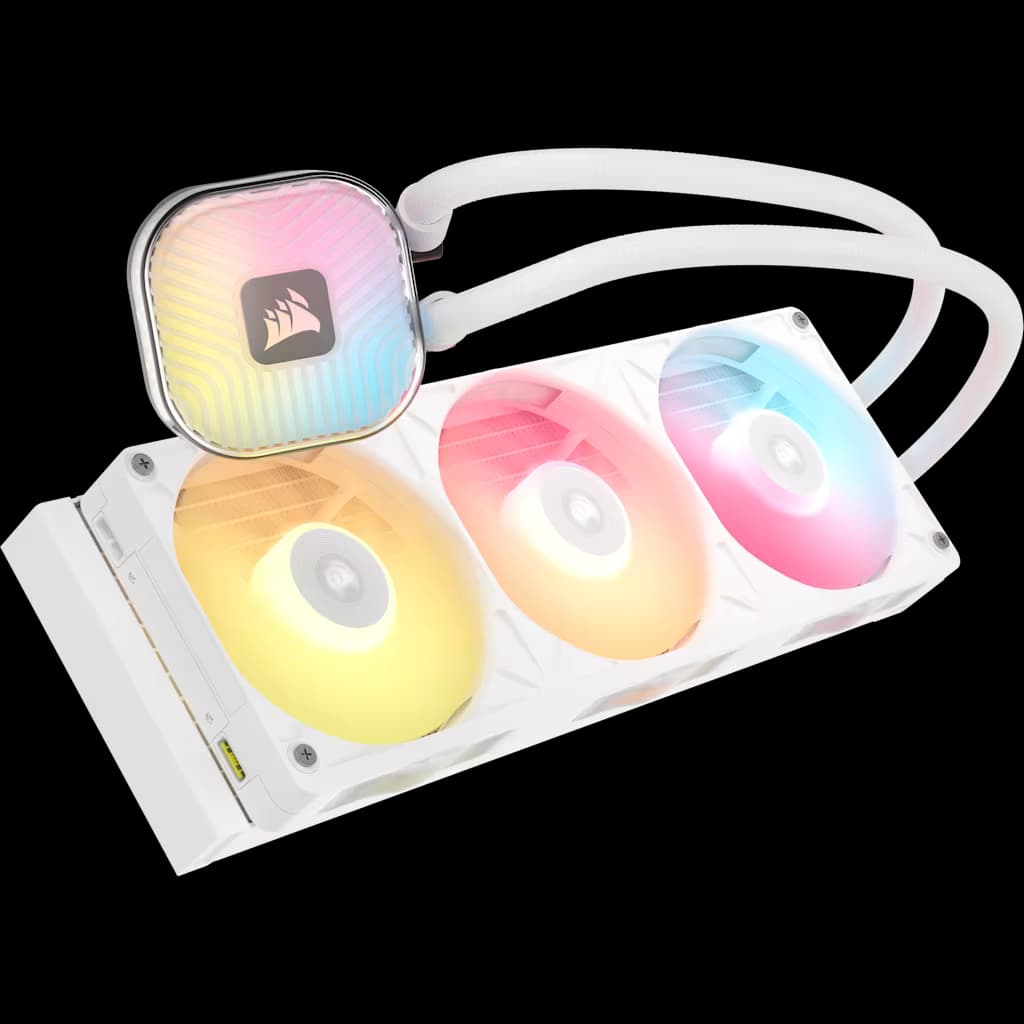 Corsair iCUE LINK TITAN II 360 RX RGB AIO Liquid CPU Cooler - White
