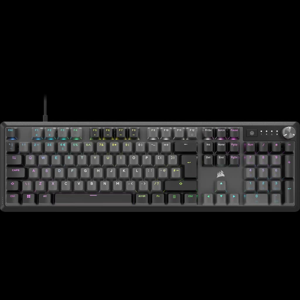 Corsair K70 CORE RGB Mechanical Gaming Keyboard - Steel Grey (UK)