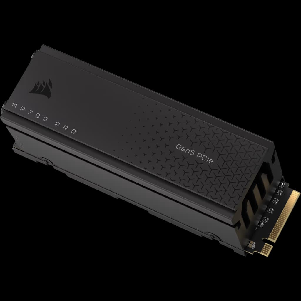 Corsair MP700 PRO 1TB with Air Cooler PCIe Gen5 x4 NVMe 2.0 M.2 SSD