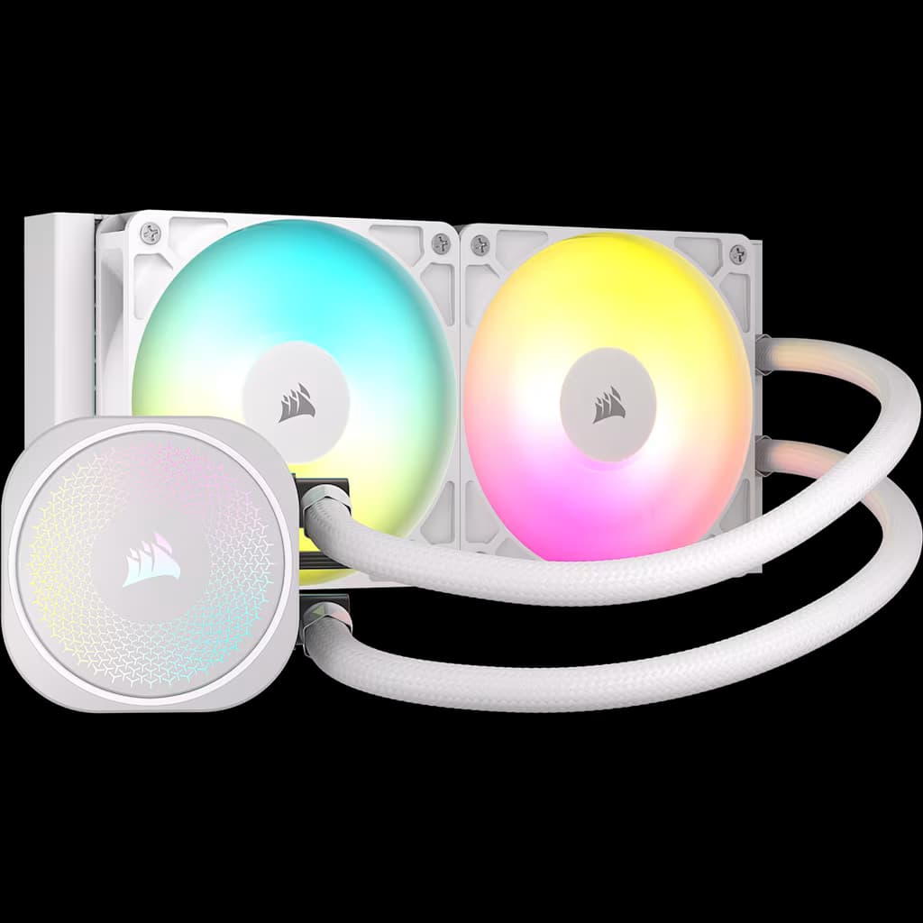 Corsair NAUTILUS 240 RS ARGB Liquid CPU Cooler - White