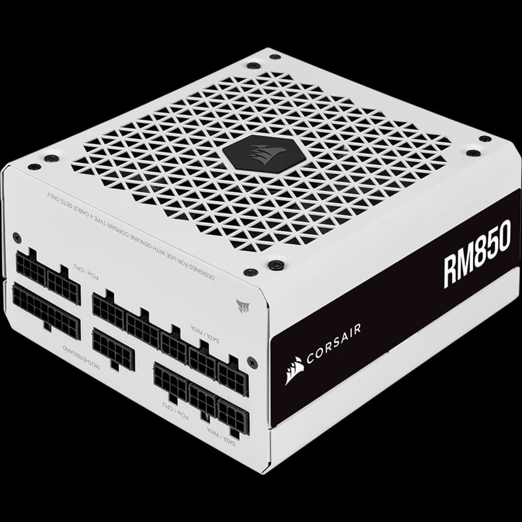 Corsair RM White Series RM850 - 850 Watt 80 PLUS Gold Fully Modular ATX PSU (UK)