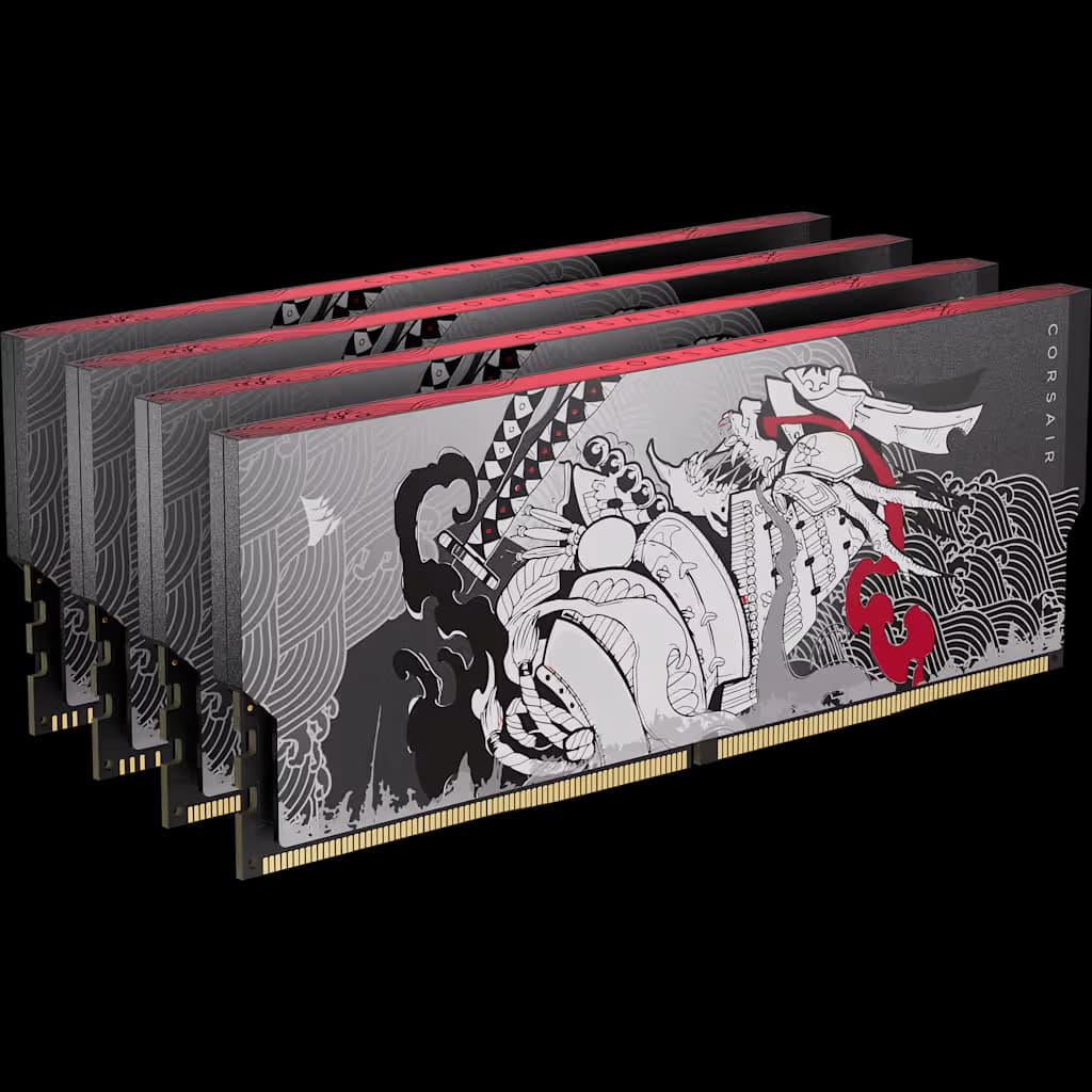 Corsair SHUGO 32GB (2x16GB & 2x LEKs) DDR5 DRAM Up To 6000MT/s CL28 Memory Kit - ONYX BLADE