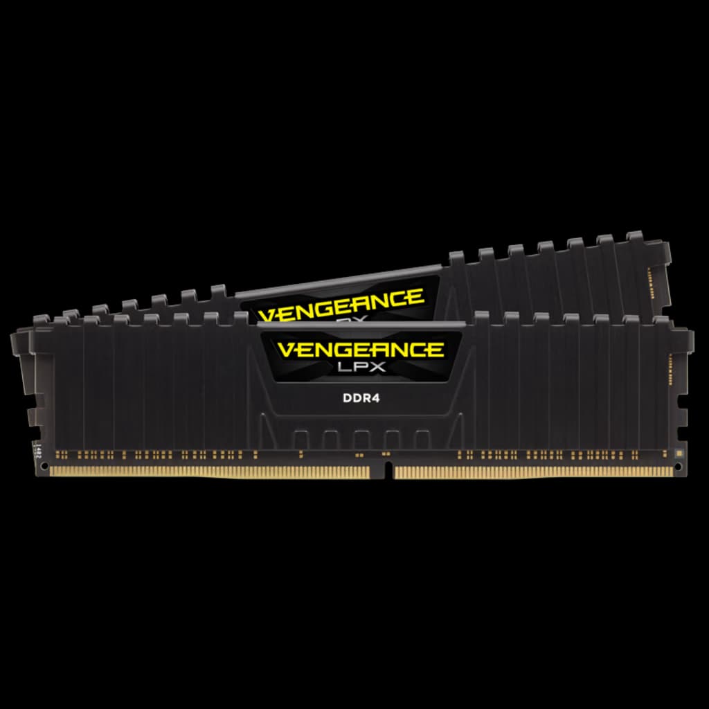 Corsair VENGEANCE LPX 32GB (2 x 16GB) DDR4 DRAM Up To 2133MHz C13 Memory Kit - Black