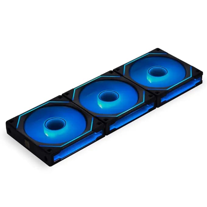 Lian Li SL120 INF ARGB 120mm Case Fan Triple Pack Black - UF-SLIN120-3B