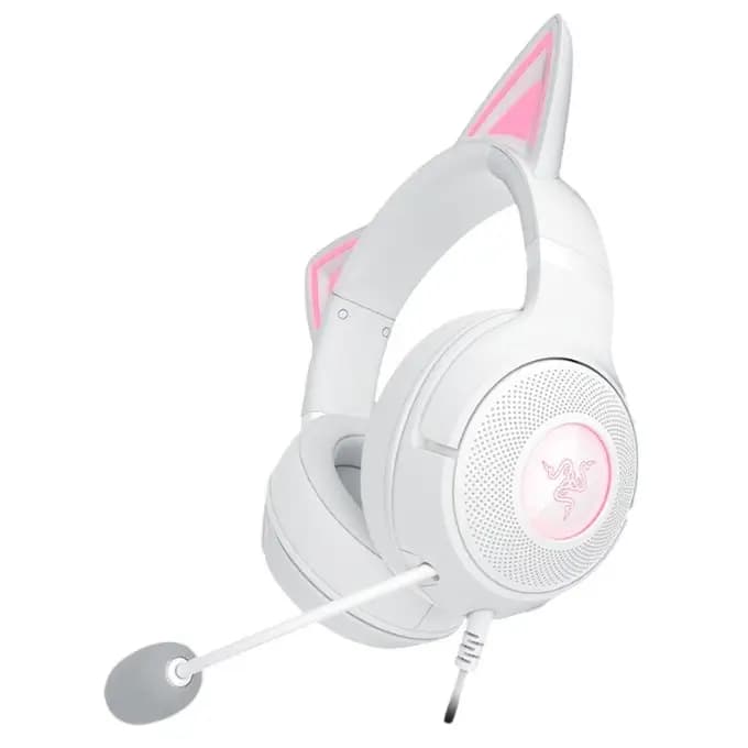 Razer Kraken Kitty V2 Gaming Headset - White - RZ04-04730600-R3M1