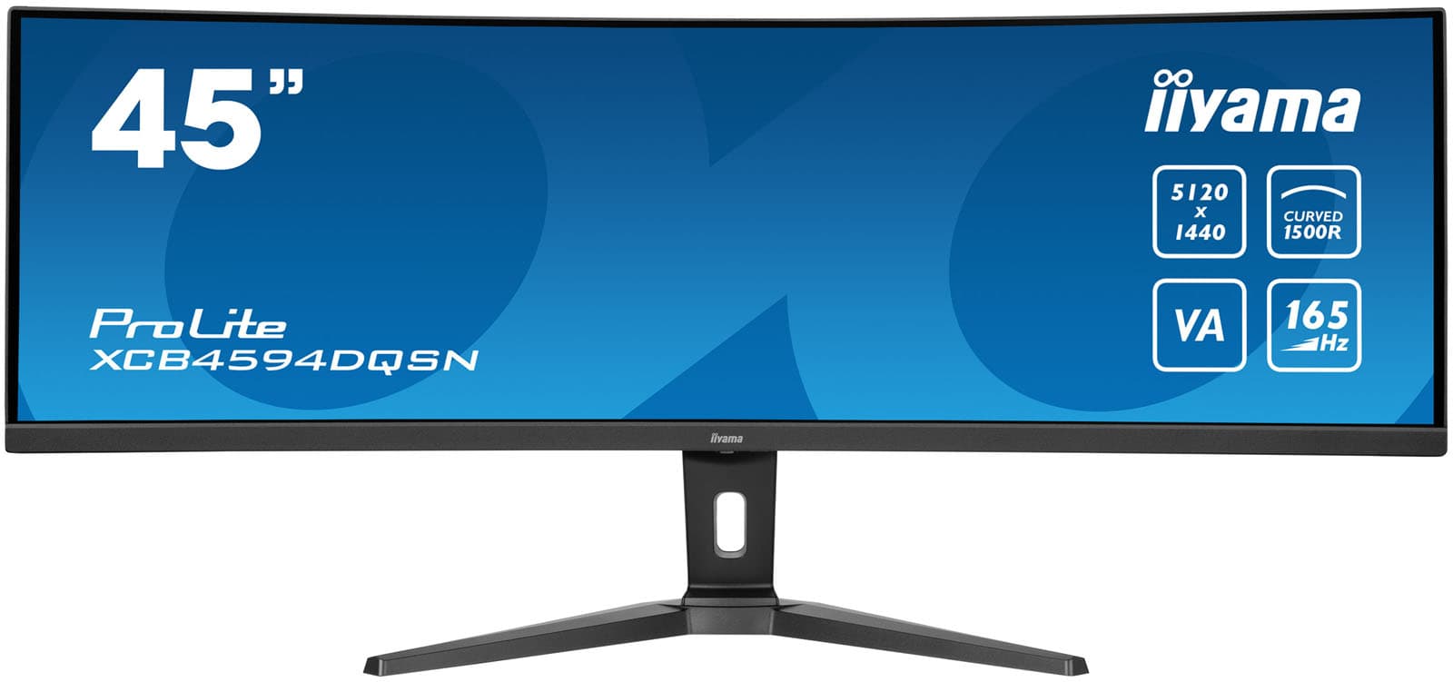 iiyama ProLite XCB4594DQSN-B1 45" Dual QHD 165Hz Curved VA Monitor